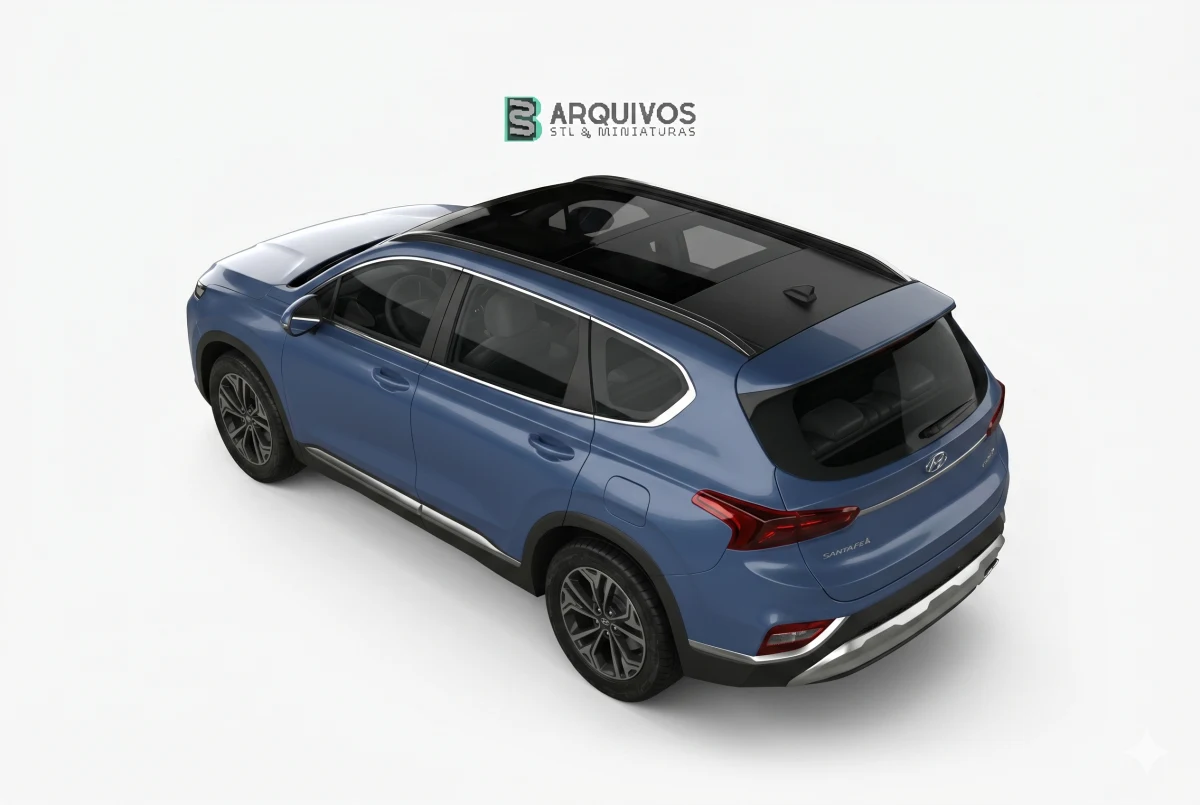 Modelo 3D STL - Hyundai Santa Fe (TM) 2021 — foto 6
